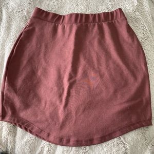 Missguided Mauve Skirt